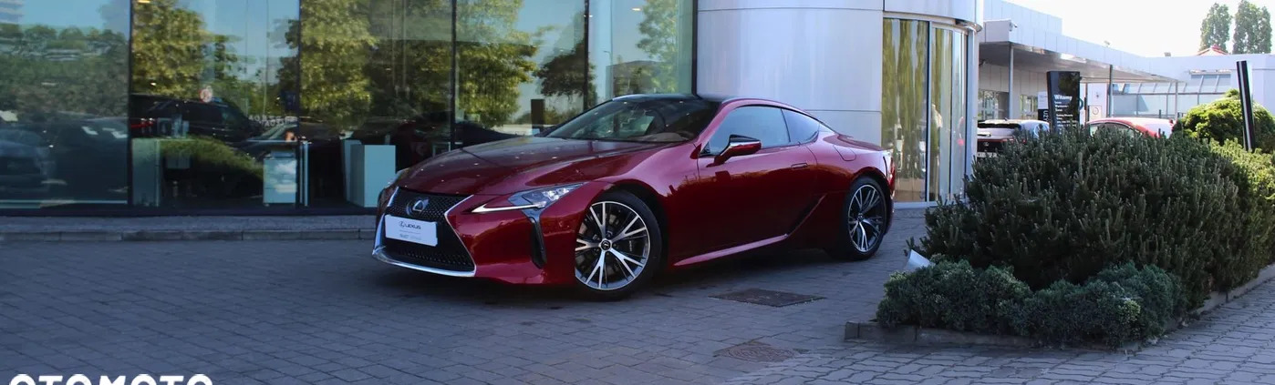 samochody osobowe Lexus LC cena 539000 przebieg: 9900, rok produkcji 2020 z Koronowo